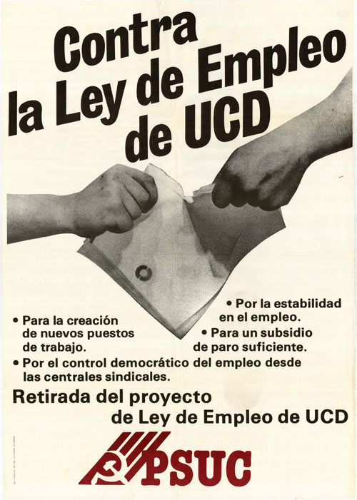 Contra la Ley de Empleo de UCD