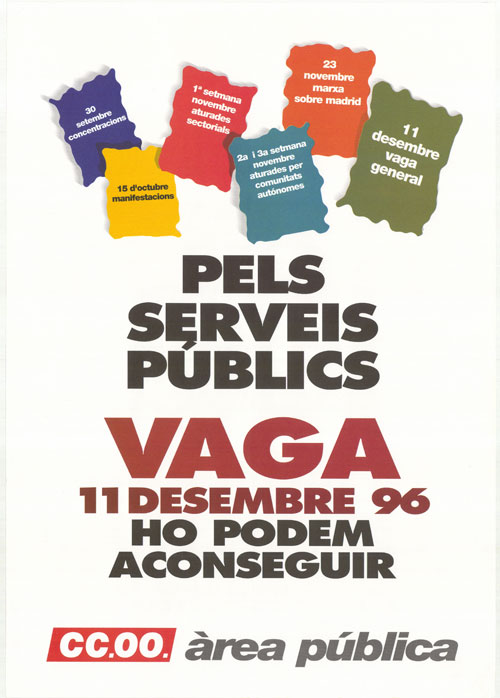 Pels serveis públics vaga 11 desembre 96 : ho podem aconseguir