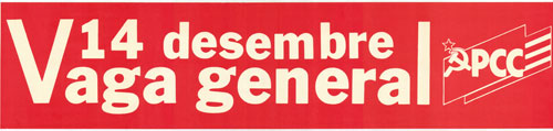 14 desembre vaga general