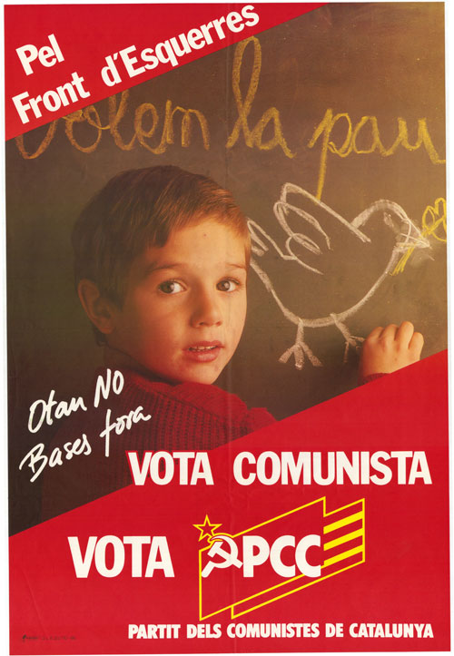 Pel Front d'Esquerres Vota Comunista Vota PCC