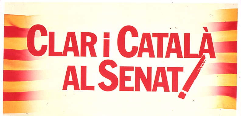 Clar i català al Senat!
