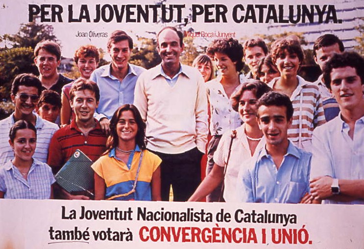 Per la joventut, per Catalunya : La Joventut Nacionalista de Catalunyatambé votarà Convergència i Unió