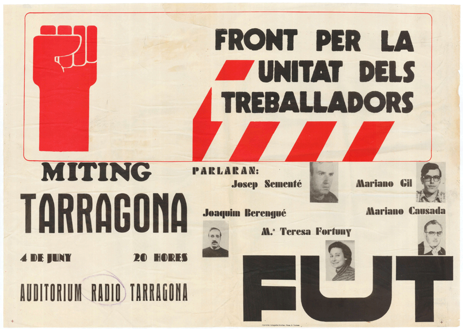 Miting Tarragona 4 de juny 20 hores  Auditorium Radio Tarragona