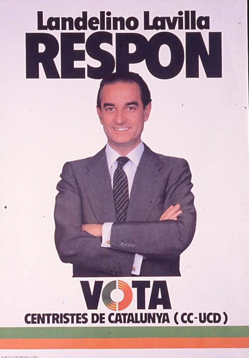 Landelino Lavilla respon : Vota Centristes de Catalunya-UCD