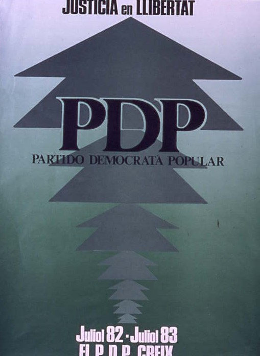 Justícia en llibertat : juliol 82-juliol 83 el PDP creix