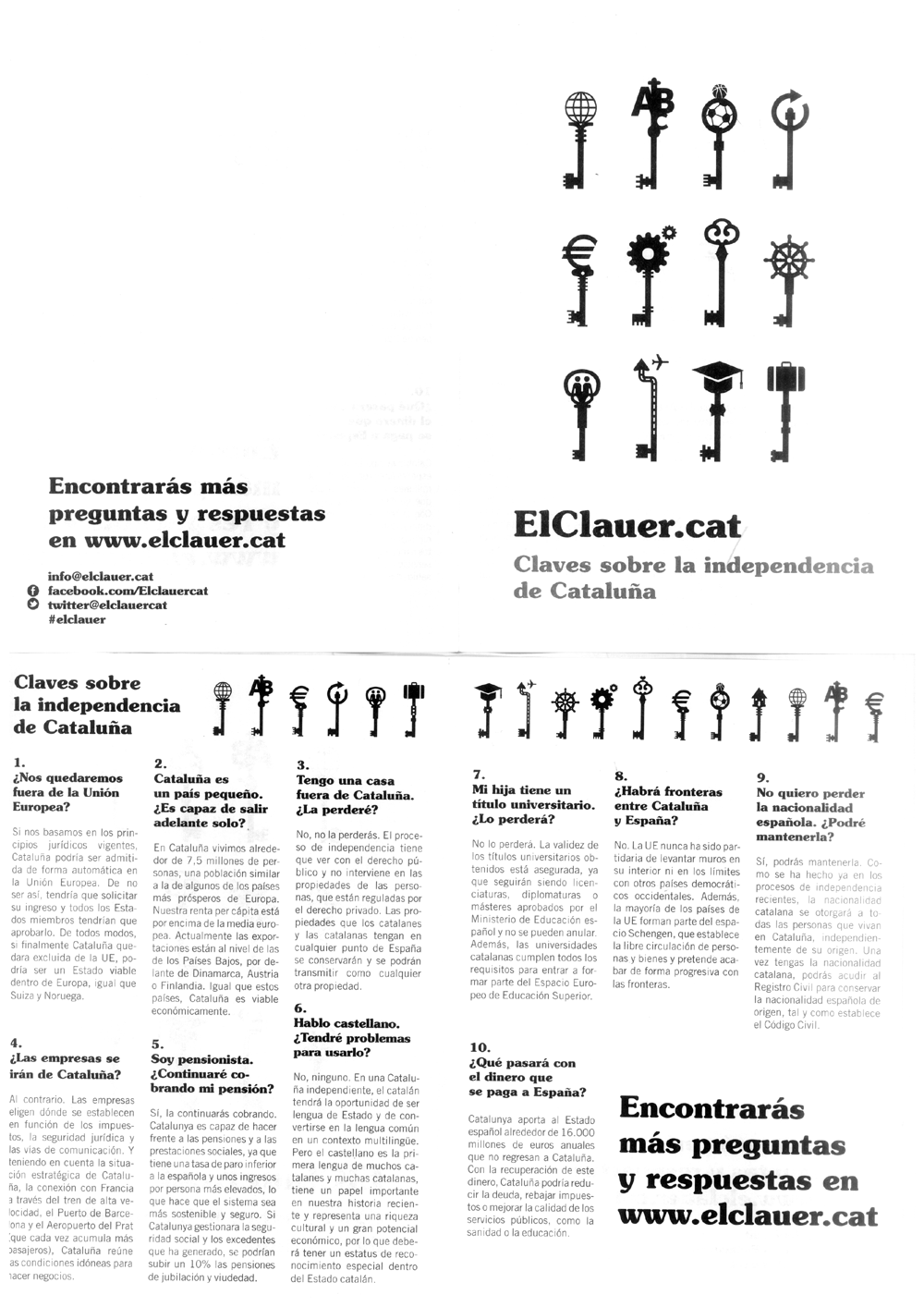 ElClauer.cat : claves sobre la independencia de Cataluña