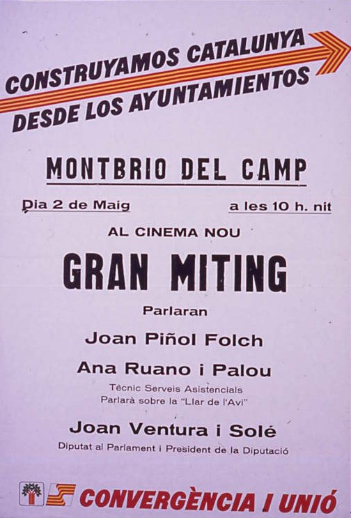 Construyamos Catalunya desde los ayuntamientos