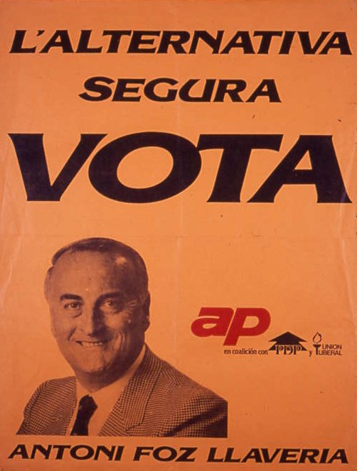 L'alternativa segura : Vota Antoni Foz Llaveria