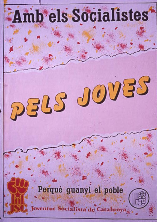 Amb els socialistes : Pels joves : perquè guanyi el poble