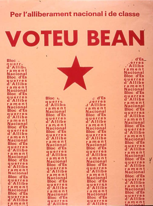 Per l'alliberament nacional i de classe voteu BEAN