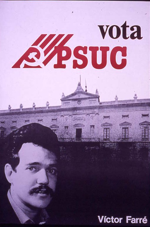 Vota PSUC : Víctor Farré