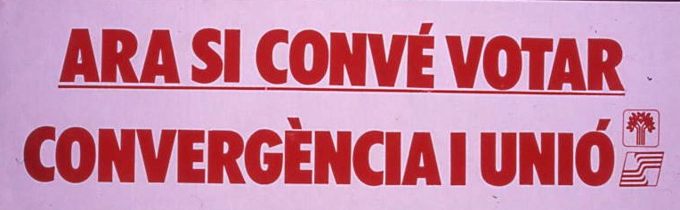Ara si convé votar Convergència i Unió
