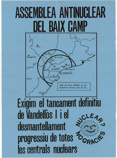Exigim el tancament definitiu de Vandellòs I i el desmantellament progressiu de totes les centrals nuclears