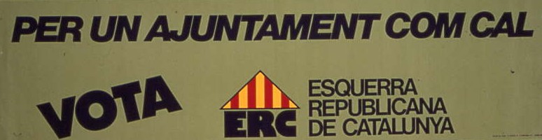 Per un ajuntament com cal : Vota ERC