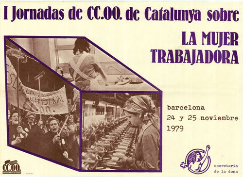 I jornadas de CC.OO. de Catalunya sobre la mujer trabajadora