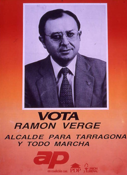 Vota Ramon Verge : Alcalde para Tarragona y todo marcha