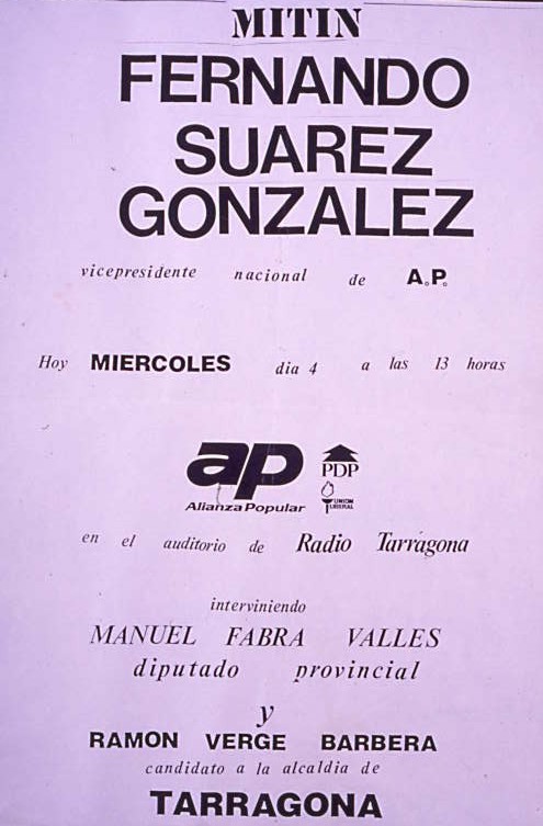 Mítin Fernando Suárez González
