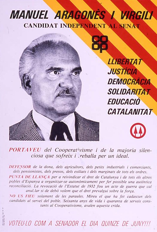 Manuel Aragonès i Virgili : Candidat Independent al Senat