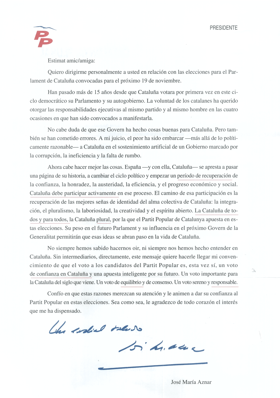 Benvolguda/t conciutadana/à: = Estimat amic/amiga: