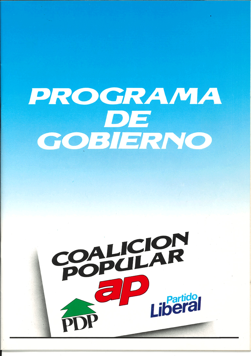 Programa de gobierno