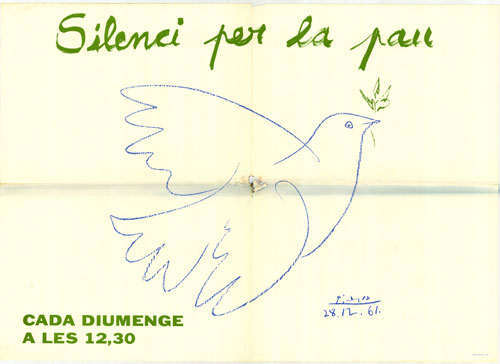 Silenci per la pau : cada diumenge a les 12,30