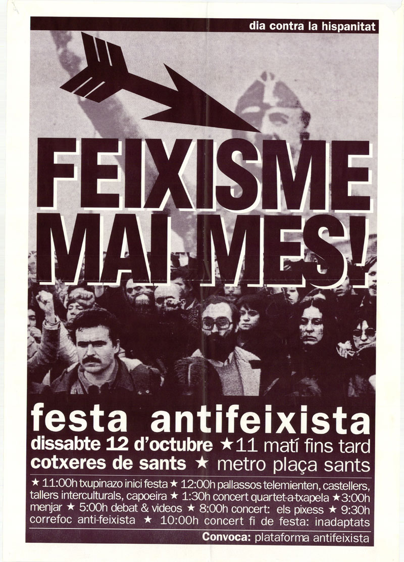 Feixisme mai més! festa antifeixista