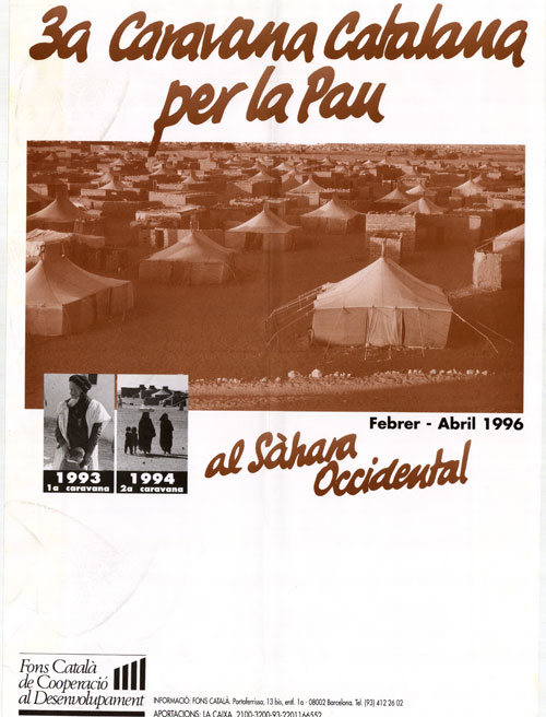 3a caravana catalana per la pau al Sàhara Occidental