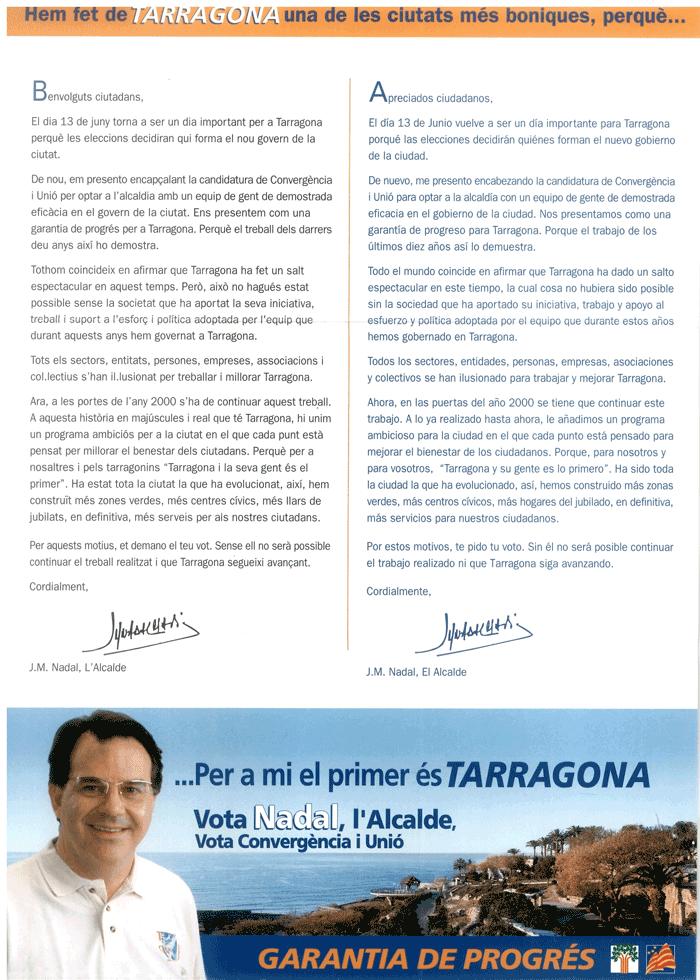 Hem fet de Tarragona una de les ciutats més boniques, perquè...