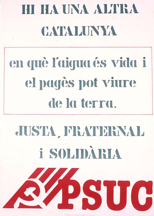 Hi ha una altra Catalunya : En què l'aigua és vida i el pagès pot viure
de la terra: Justa, fraternal i solidària