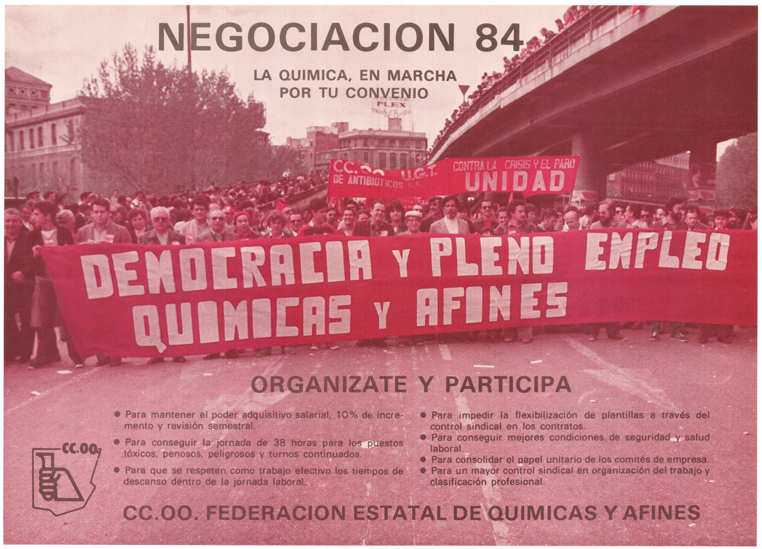 Negociación 84 : la química, en marcha por tu convenio