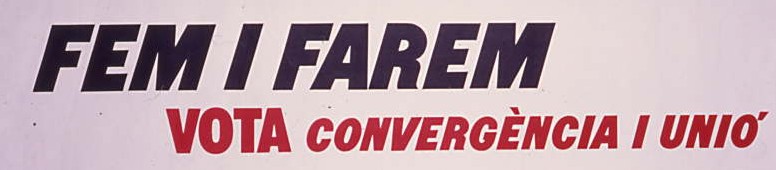 Fem i farem : Vota Convergència i Unió