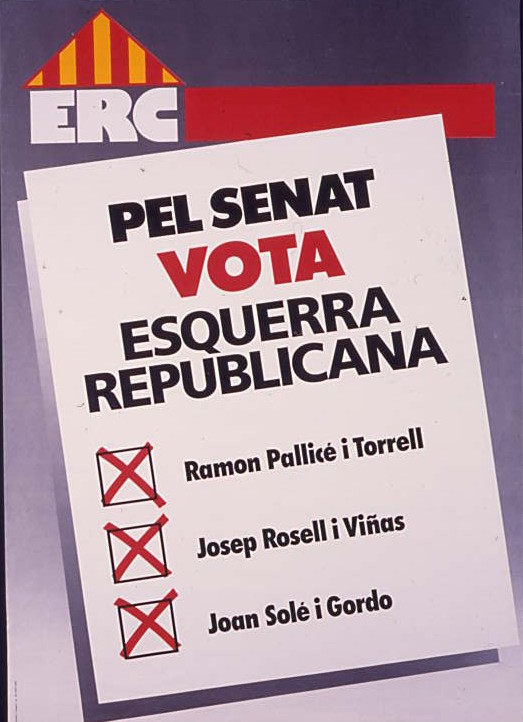 Pel Senat vota Esquerra Republicana : Ramon Pallicé i Torrell