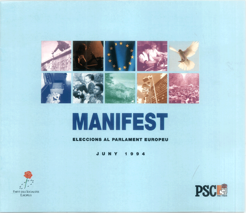 Manifest : eleccions al Parlament Europeu