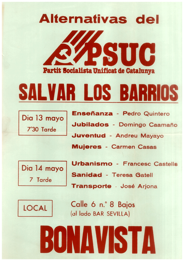 Salvar los barrios : Bonavista