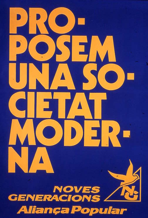 Proposem una societat moderna