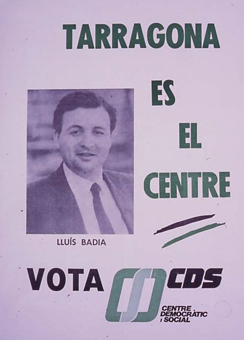 Tarragona és el centre : Vota CDS