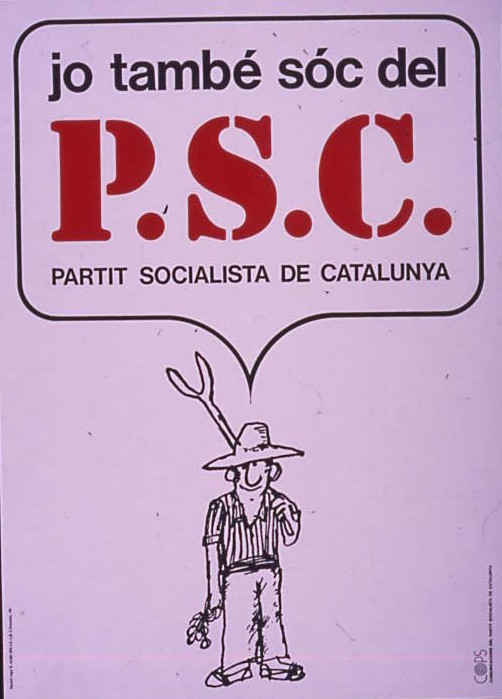Jo també sóc del P.S.C.