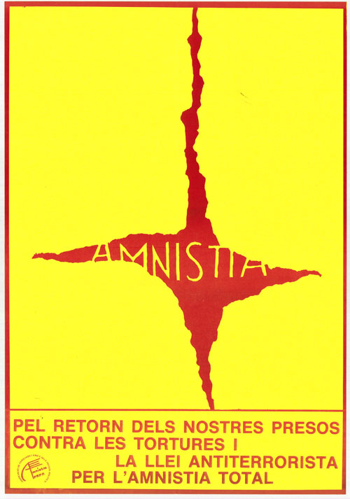 Amnistia pel retorn dels nostres presos contra les tortures i la llei antiterrorista per l'amnistia total