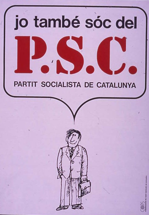 Jo també sóc del P.S.C.