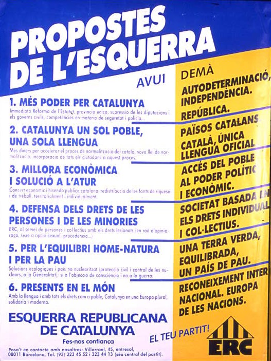Propostes de l'Esquerra
