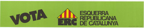 Vota Esquerra Republicana de Catalunya