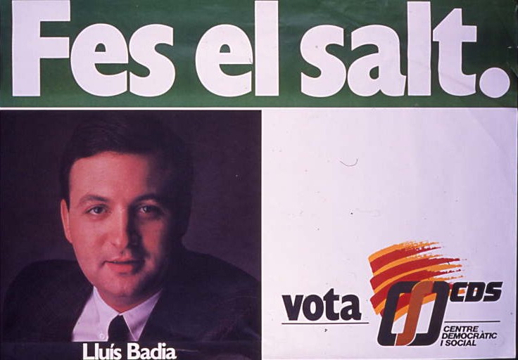 Fes el salt: Vota Centre Democràtic i Social