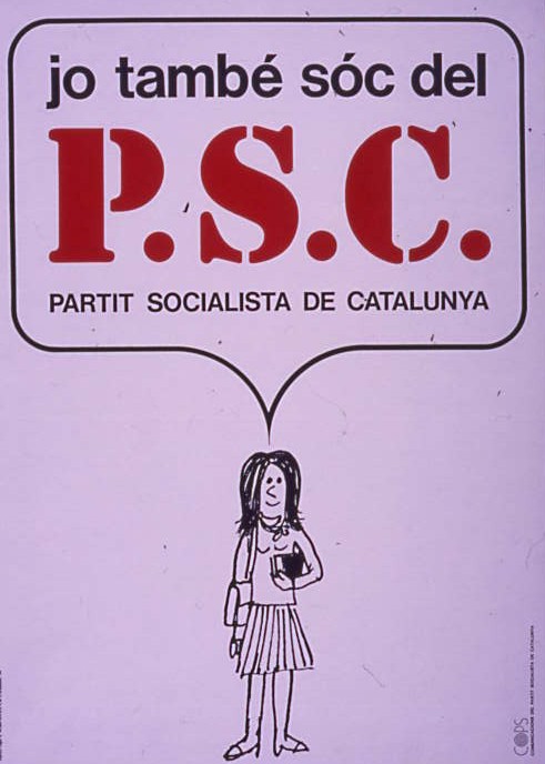 Jo també sóc del P.S.C.