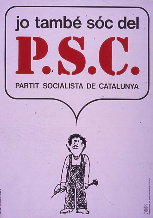 Jo també sóc del P.S.C.