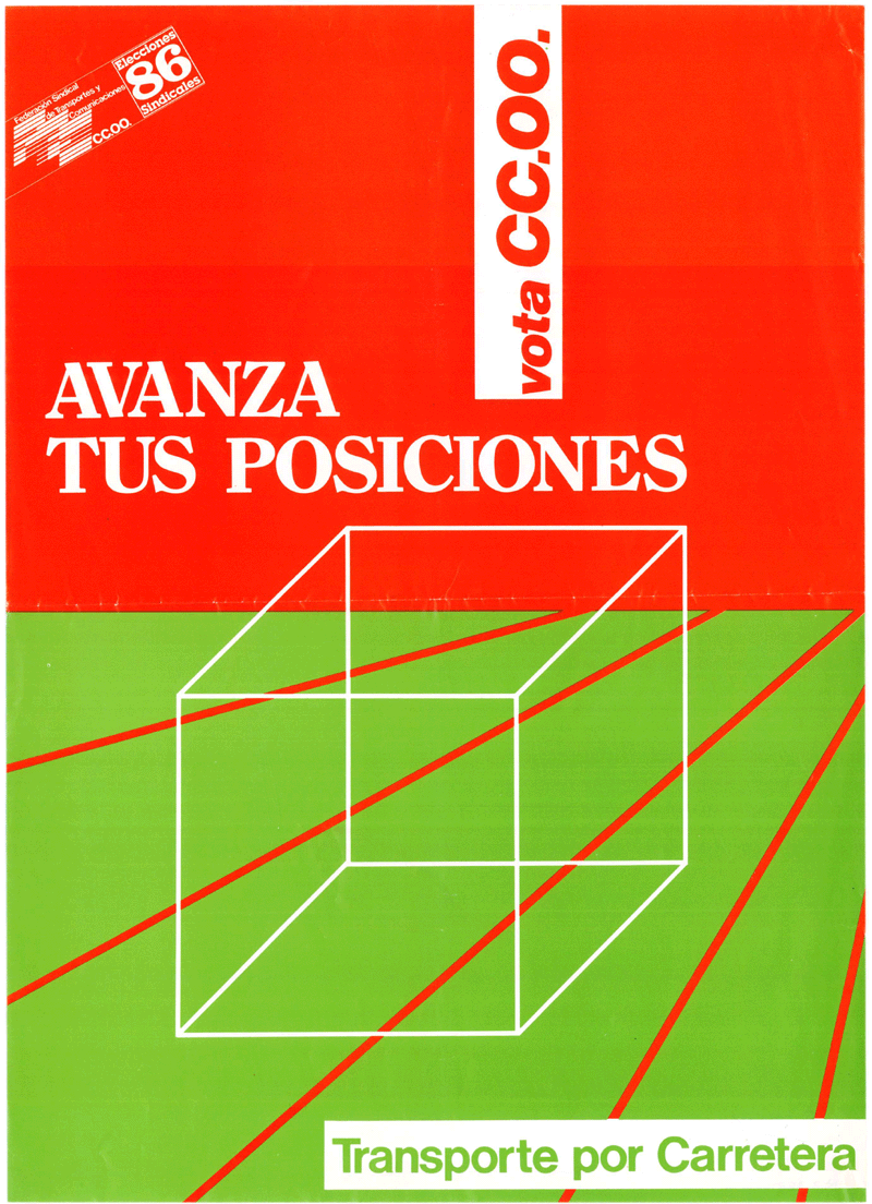 Avanza tus posiciones vota CC.OO. transporte por carretera