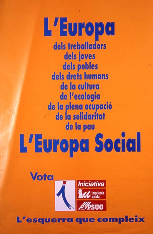 L'Europa Social: Vota l'esquerra que compleix