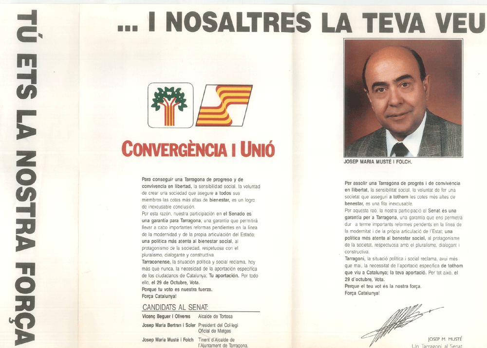 Tú ets la nostra força... i nosaltres la teva veu