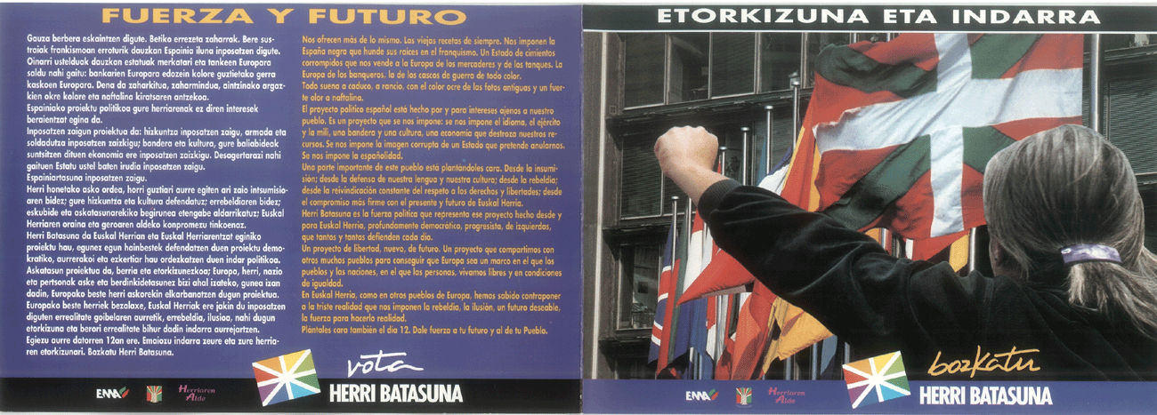 Etorkizuna eta indarra = fuerza y futuro
