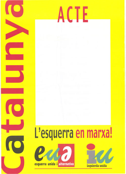 Catalunya l'esquerra en marxa! : Acte