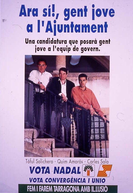 Ara sí!, gent jove a l'Ajuntament : Una candidatura que posarà gent jove a l'equip de govern. Fem i farem Tarragona amb il.lusió